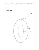 BODY ADHERING ABSORBENT ARTICLE AND METHOD FOR DONNING SUCH ARTICLE diagram and image