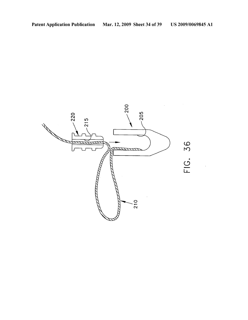 Method and apparatus for re-attaching the labrum of a hip joint - diagram, schematic, and image 35