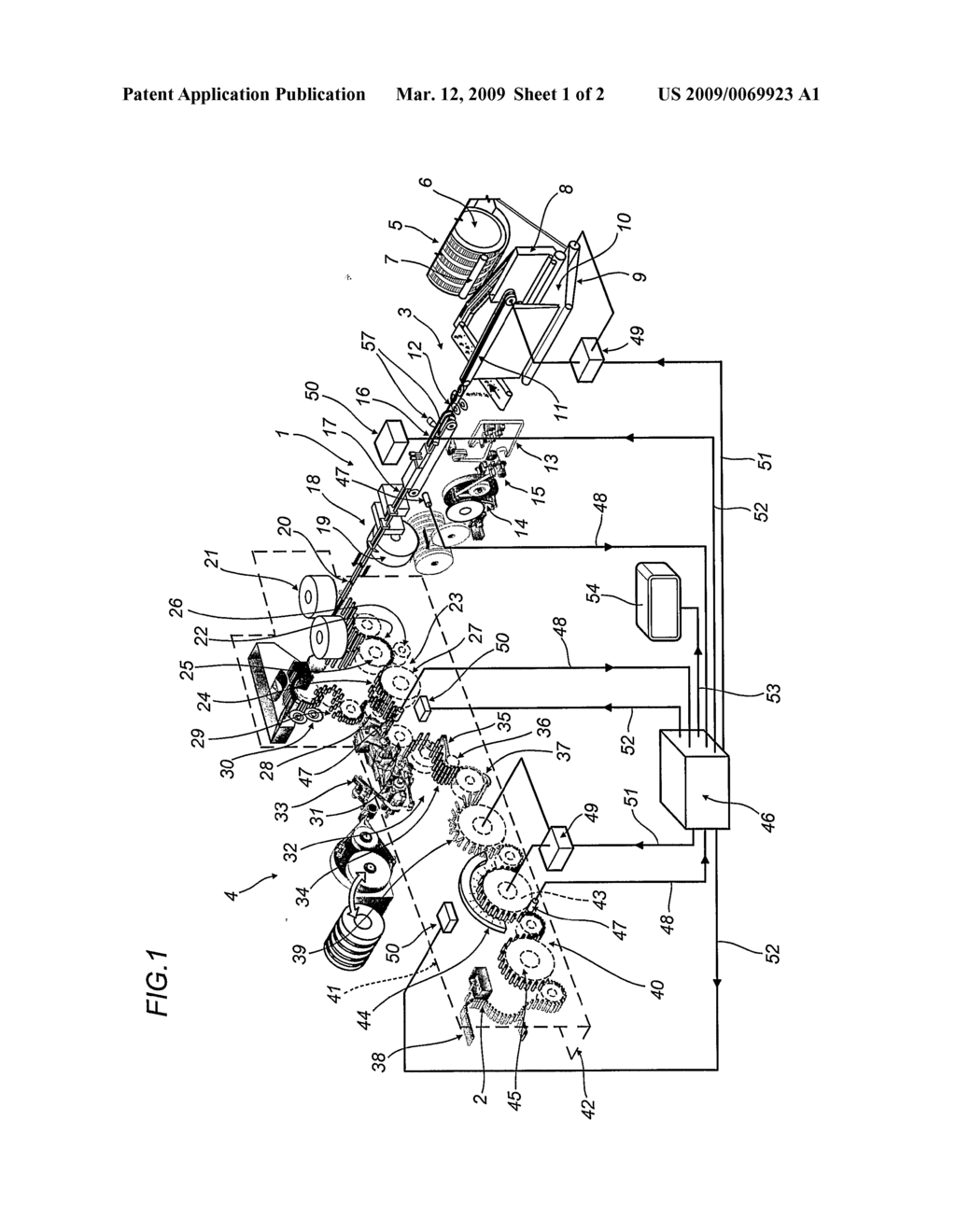 Method of managing a machine for manufacturing tobacco products - diagram, schematic, and image 02