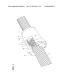 ROLLER SCREW AND METHOD OF DESIGNING UNLOADED ROLLER RETURN PATH THEREOF diagram and image