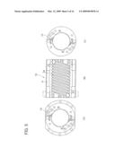 ROLLER SCREW AND METHOD OF DESIGNING UNLOADED ROLLER RETURN PATH THEREOF diagram and image