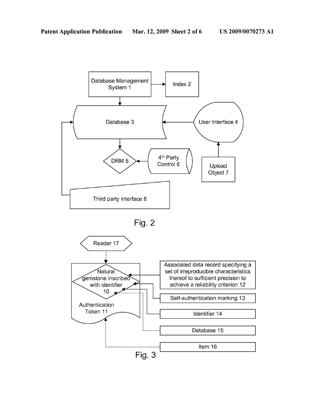 DATABASE SYSTEM AND METHOD FOR TRACKING GOODS - diagram, schematic, and image 03