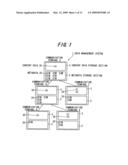 DATA MANAGEMENT SYSTEM, COMMUNICATION TERMINAL, AND METHOD FOR MANAGING DATA diagram and image