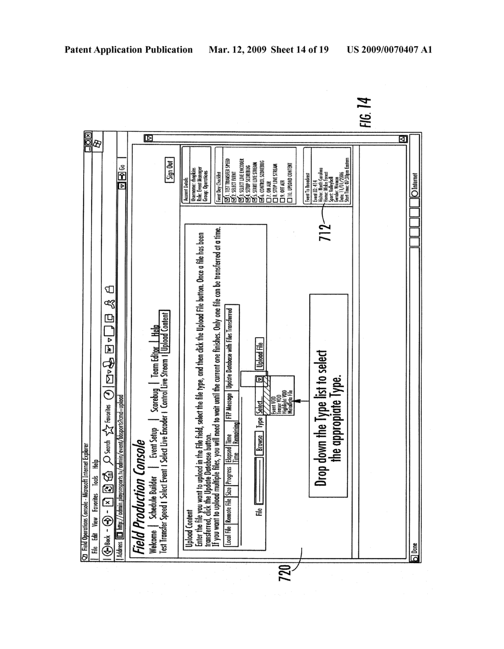 SYSTEMS AND METHODS FOR SCHEDULING, PRODUCING, AND DISTRIBUTING A PRODUCTION OF AN EVENT - diagram, schematic, and image 15