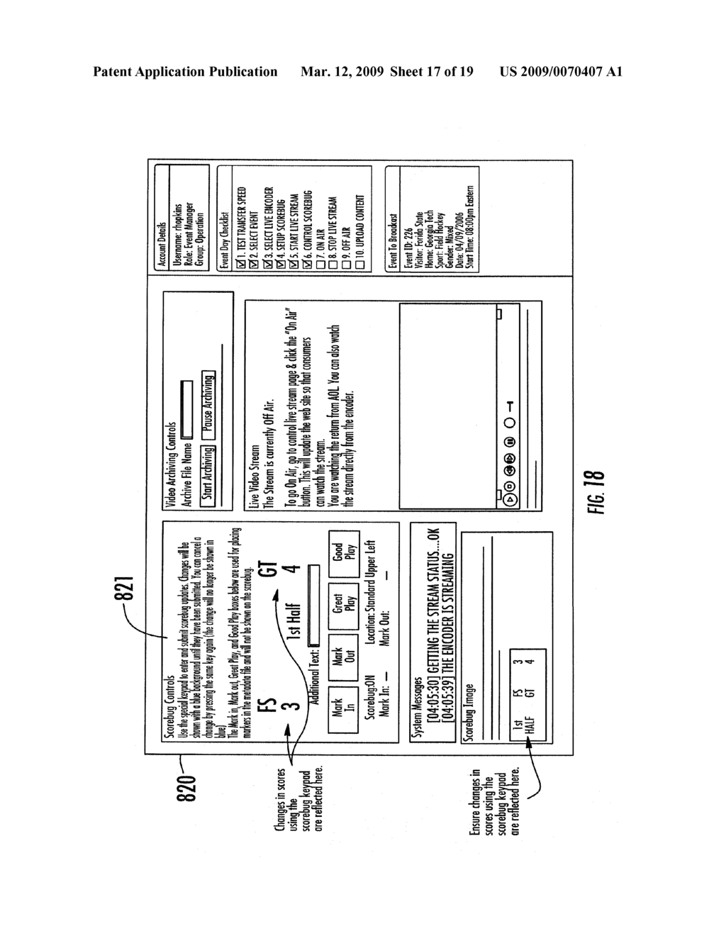 SYSTEMS AND METHODS FOR SCHEDULING, PRODUCING, AND DISTRIBUTING A PRODUCTION OF AN EVENT - diagram, schematic, and image 18