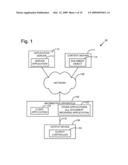 Mobile and pervasive output client and device diagram and image