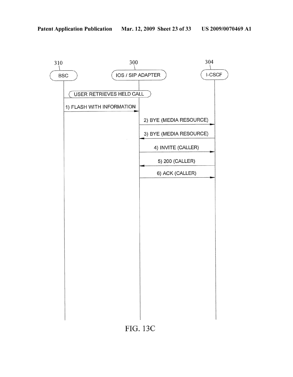 METHODS, SYSTEMS, AND COMPUTER READABLE MEDIA FOR PROVIDING SERVICES IN A TELECOMMUNICATIONS NETWORK USING INTEROPERABILITY SPECIFICATION/SESSION INITIATION PROTOCOL (IOS/SIP) ADAPTER - diagram, schematic, and image 24