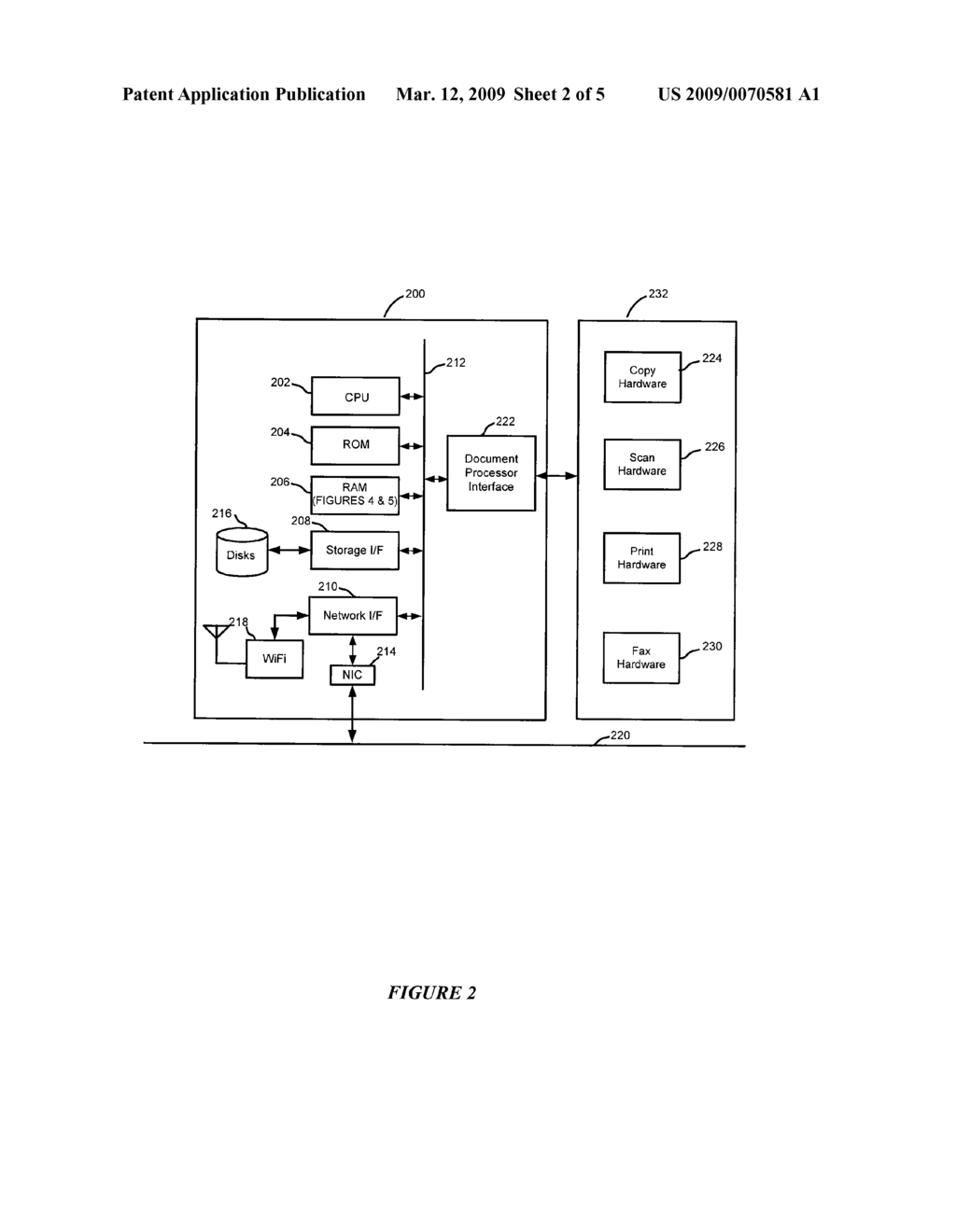 SYSTEM AND METHOD FOR CENTRALIZED USER IDENTIFICATION FOR NETWORKED DOCUMENT PROCESSING DEVICES - diagram, schematic, and image 03