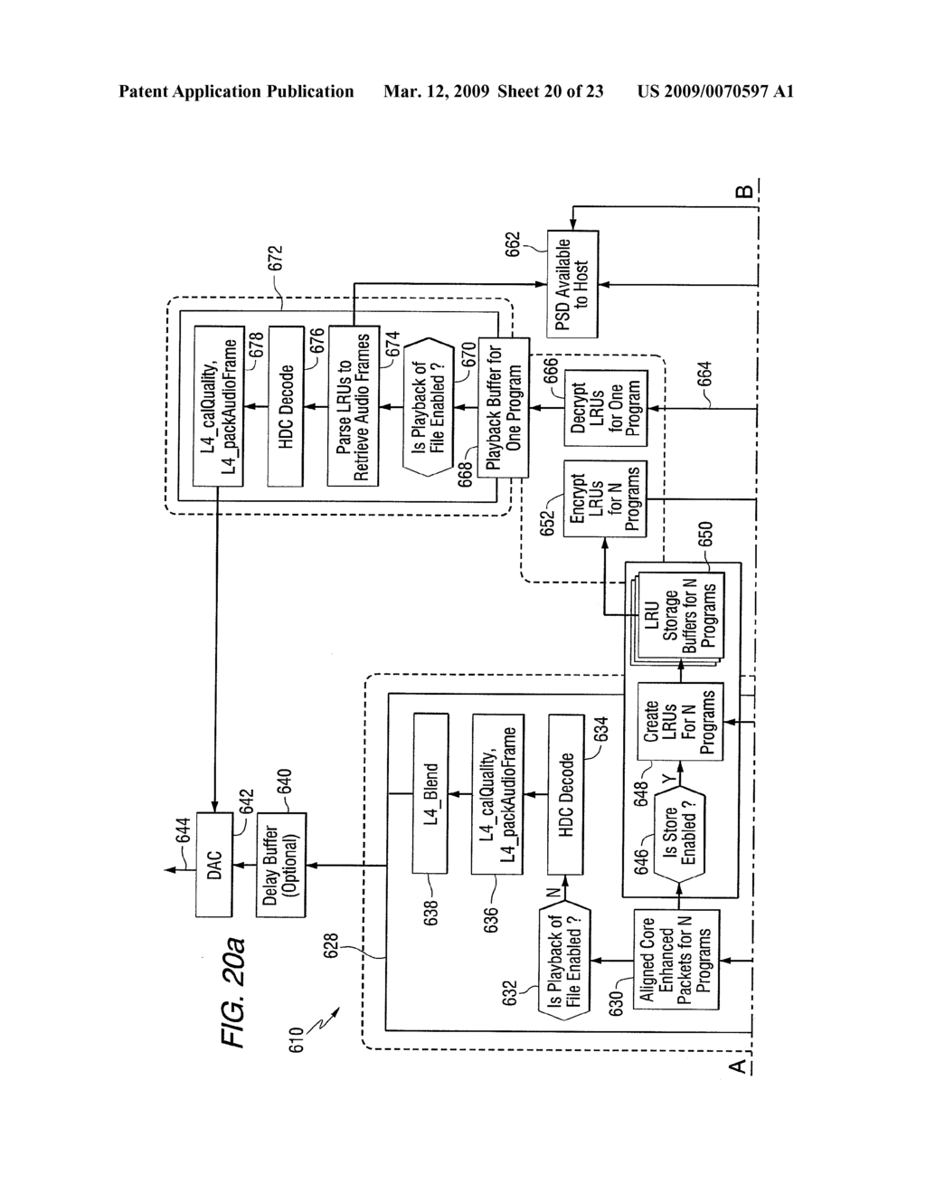 Method and Apparatus for Store and Replay Functions in a Digital Radio Broadcasting Receiver - diagram, schematic, and image 21