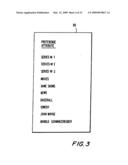 Program guide system with preference profiles diagram and image