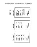 Program guide system with preference profiles diagram and image