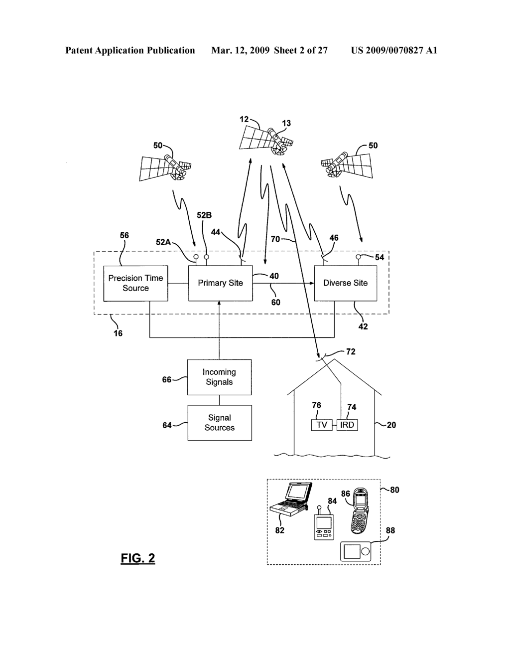 Method and System for Monitoring and Switching Between Primary and Back-up Receiver Decoder Circuits in a Communication System - diagram, schematic, and image 03