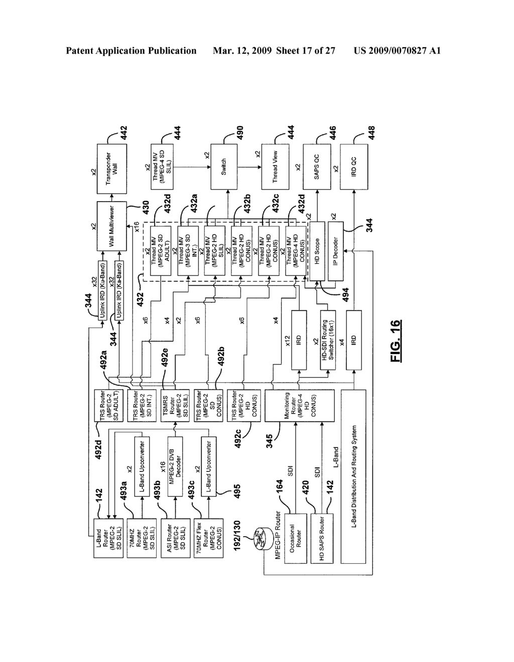 Method and System for Monitoring and Switching Between Primary and Back-up Receiver Decoder Circuits in a Communication System - diagram, schematic, and image 18