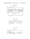 Formation of circuitry with modification of feature height diagram and image