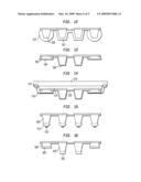 Formation of circuitry with modification of feature height diagram and image