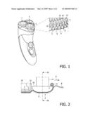  SHAVING UNIT WITH HAIR GUIDES diagram and image