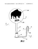 Vehicular Animal Identification Paddle Apparatus diagram and image