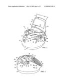 SLIP-ON HORSE BOOT WITH REPLACEABLE PASTERN GAITER diagram and image