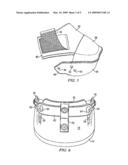 SLIP-ON HORSE BOOT WITH REPLACEABLE PASTERN GAITER diagram and image