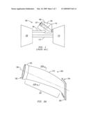 Wavy CMC Wall Hybrid Ceramic Apparatus diagram and image