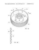 Wavy CMC Wall Hybrid Ceramic Apparatus diagram and image