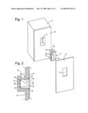 Refrigerator Comprising a Dispensing Device diagram and image