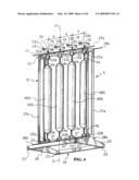 DEVICE AND METHOD FOR MANUFACTURING A PREFORM FOR OPTICAL FIBRES BY CHEMICAL VAPOUR DEPOSITION diagram and image