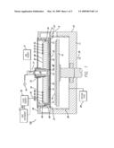 PECVD PROCESS CHAMBER WITH COOLED BACKING PLATE diagram and image