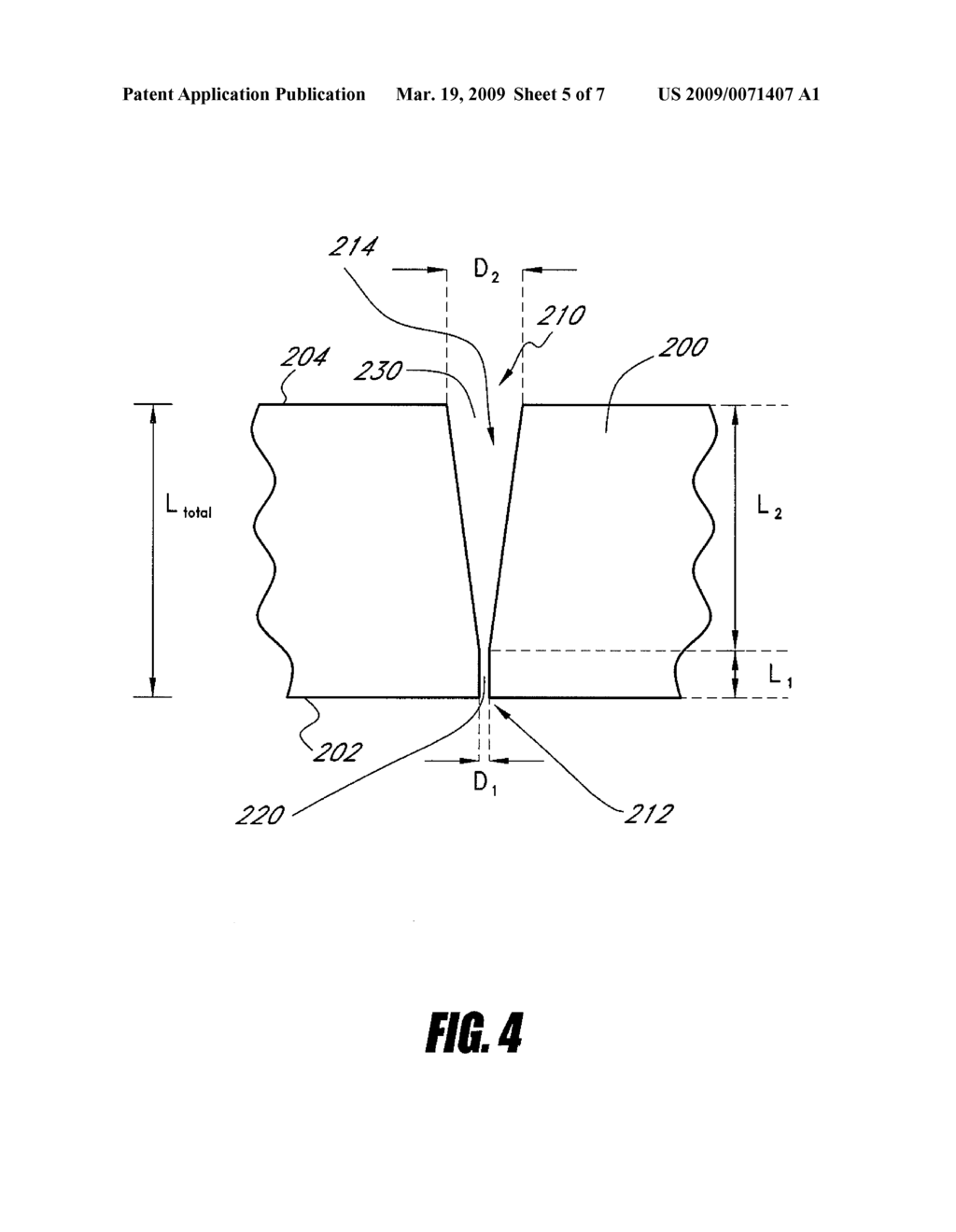 SEMICONDUCTOR PROCESSING PARTS HAVING APERTURES WITH DEPOSITED COATINGS AND METHODS FOR FORMING THE SAME - diagram, schematic, and image 06