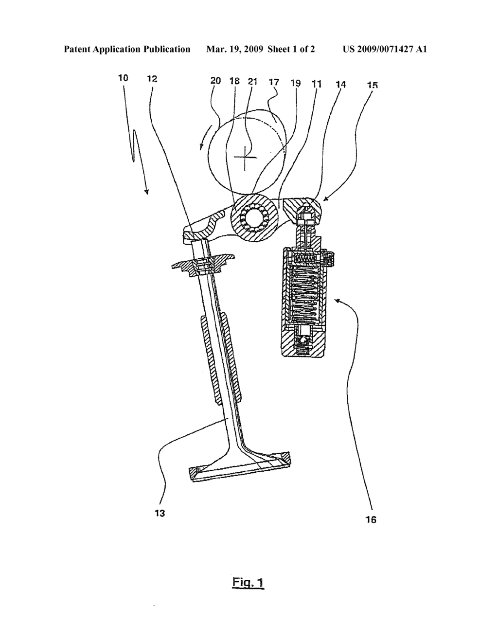 Valve Drive for an Internal Combustion Engine - diagram, schematic, and image 02