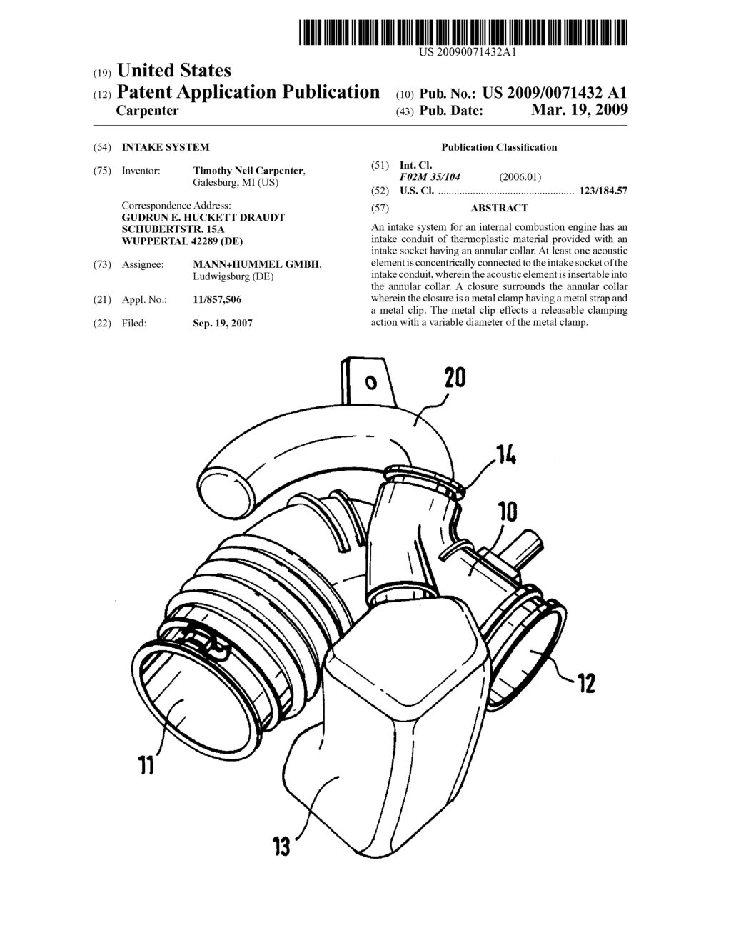 Intake System - diagram, schematic, and image 01