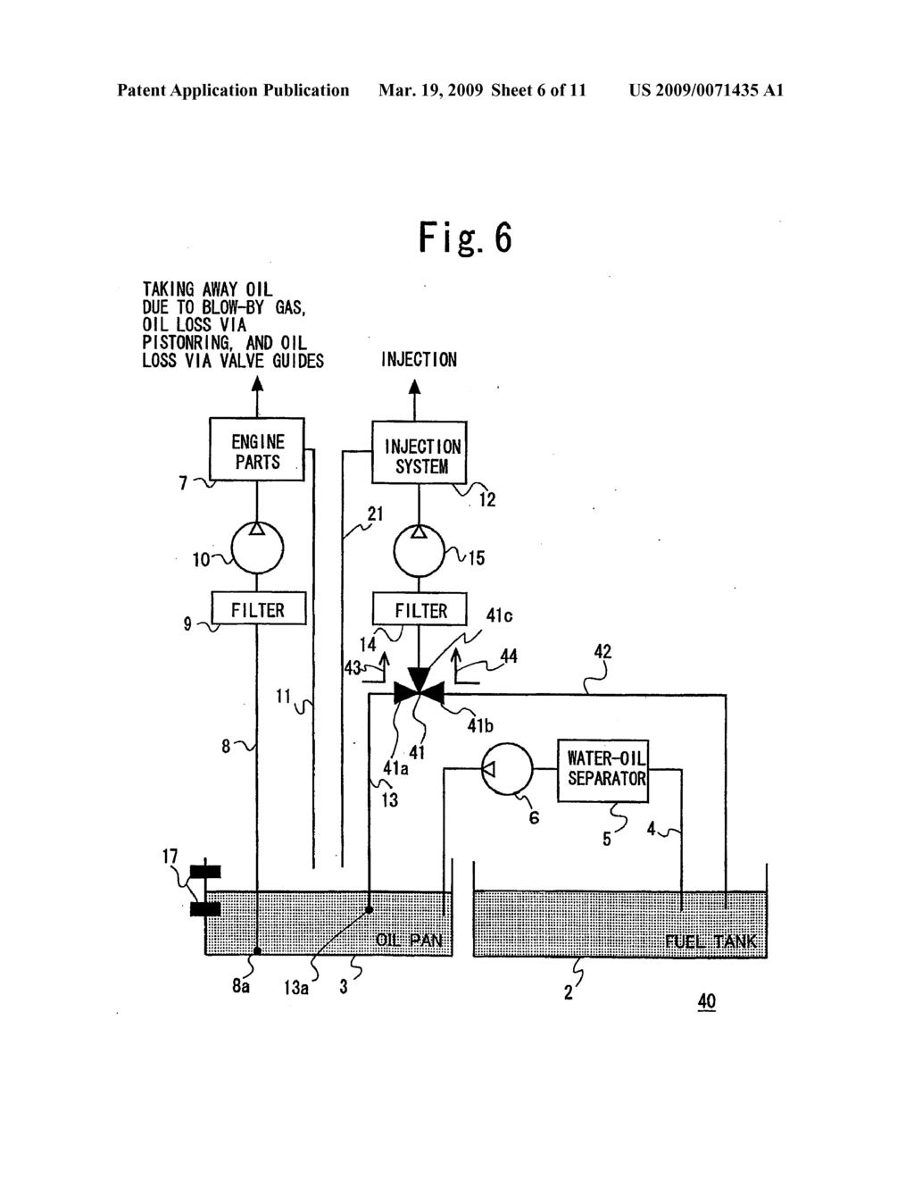 DIESEL ENGINE LUBRICATED WITH FUEL SUCH AS LIGHT OIL - diagram, schematic, and image 07