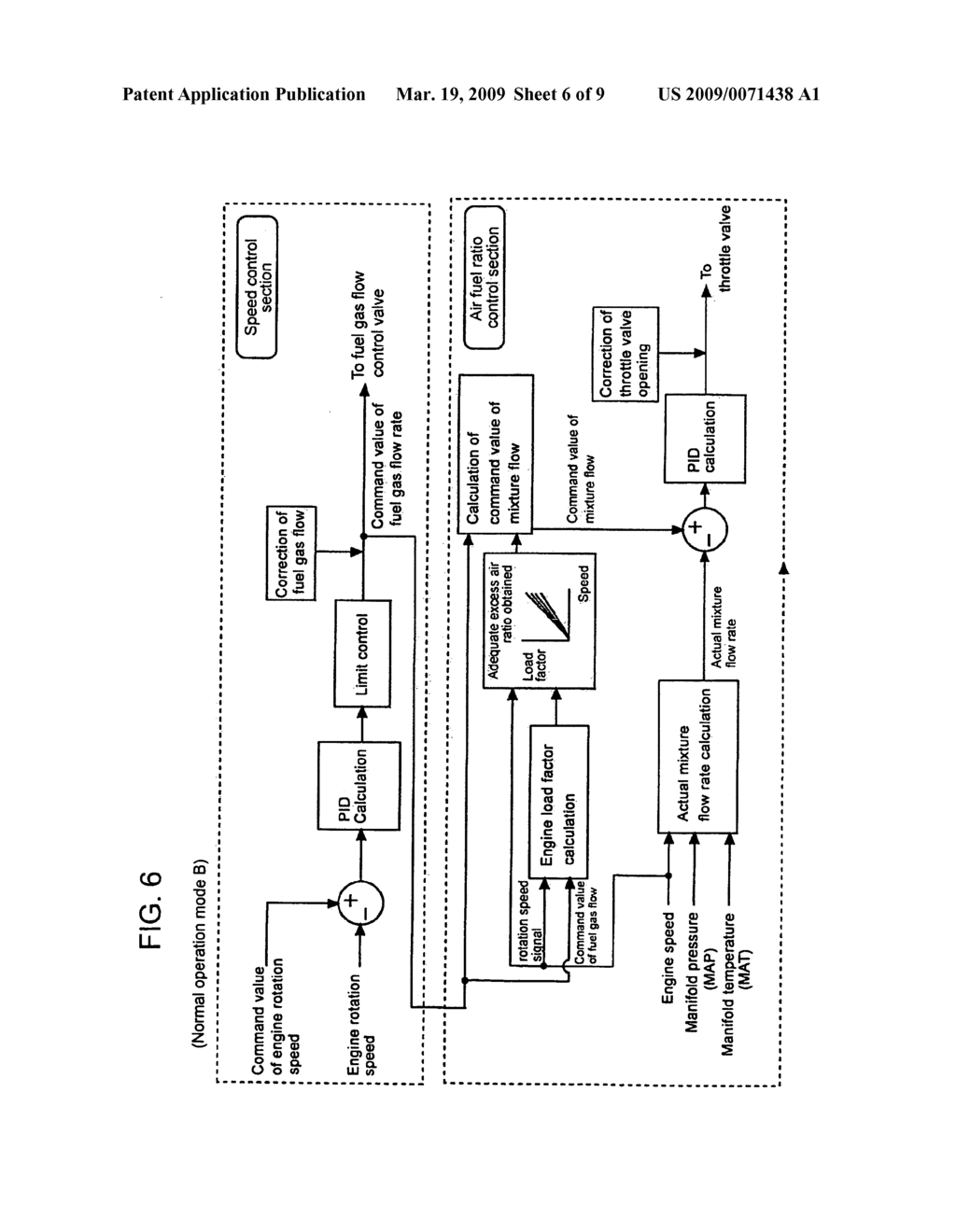 Method and device for controlling starting of gas engine - diagram, schematic, and image 07