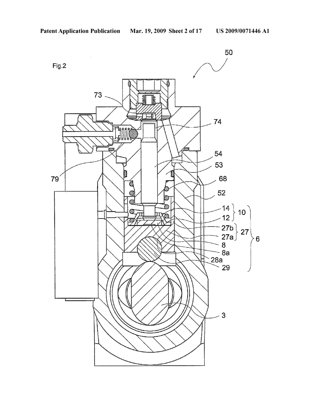 FUEL SUPPLY PUMP AND TAPPET STRUCTURE BODY - diagram, schematic, and image 03