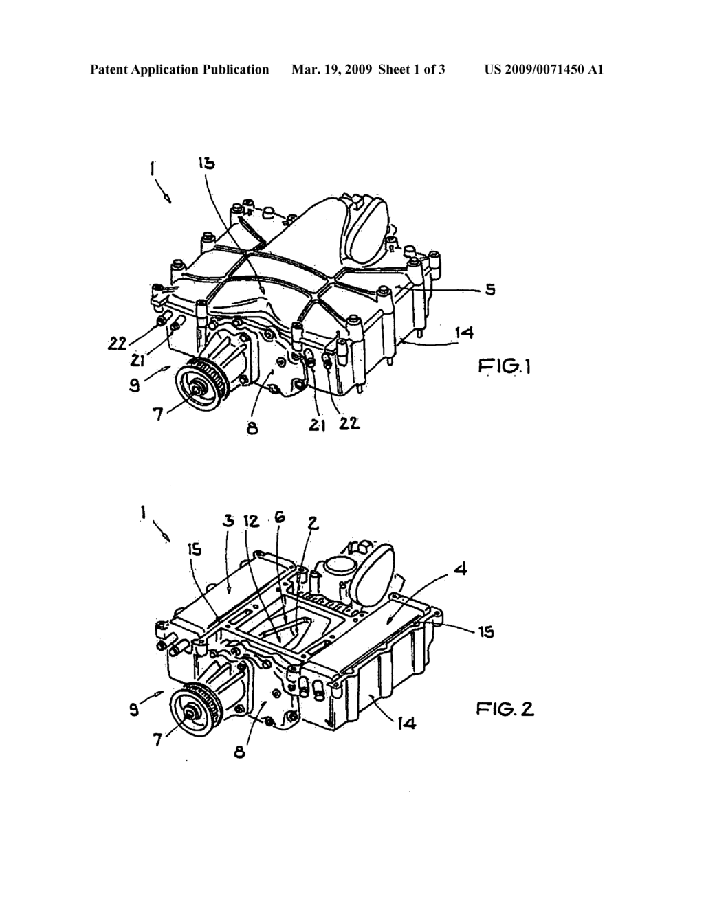 Charger module for an internal combustion engine - diagram, schematic, and image 02