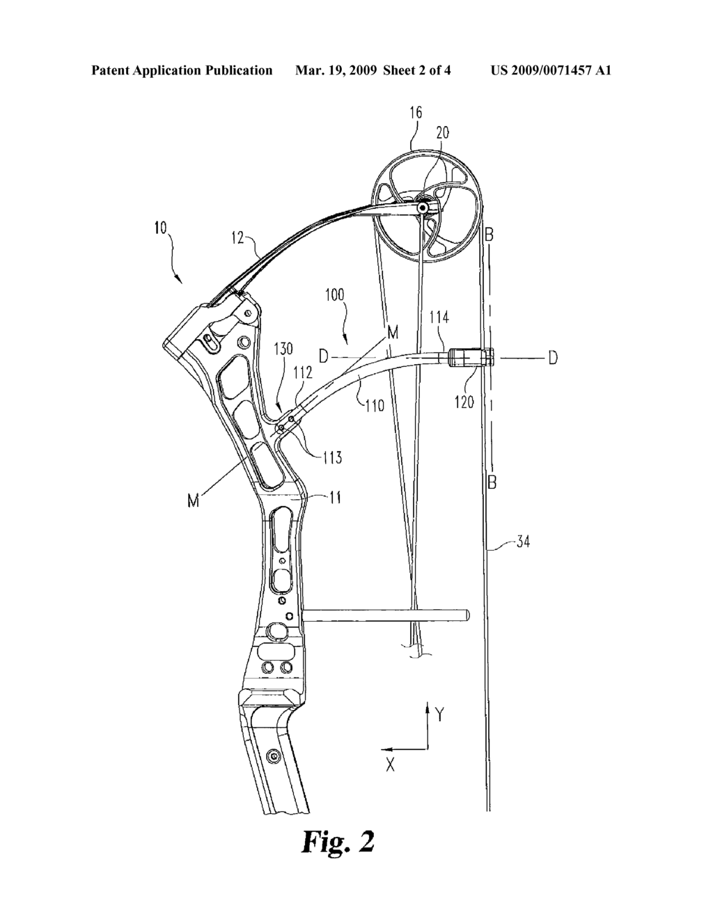 BOWSTRING VIBRATION DAMPENER AND MOUNTING - diagram, schematic, and image 03