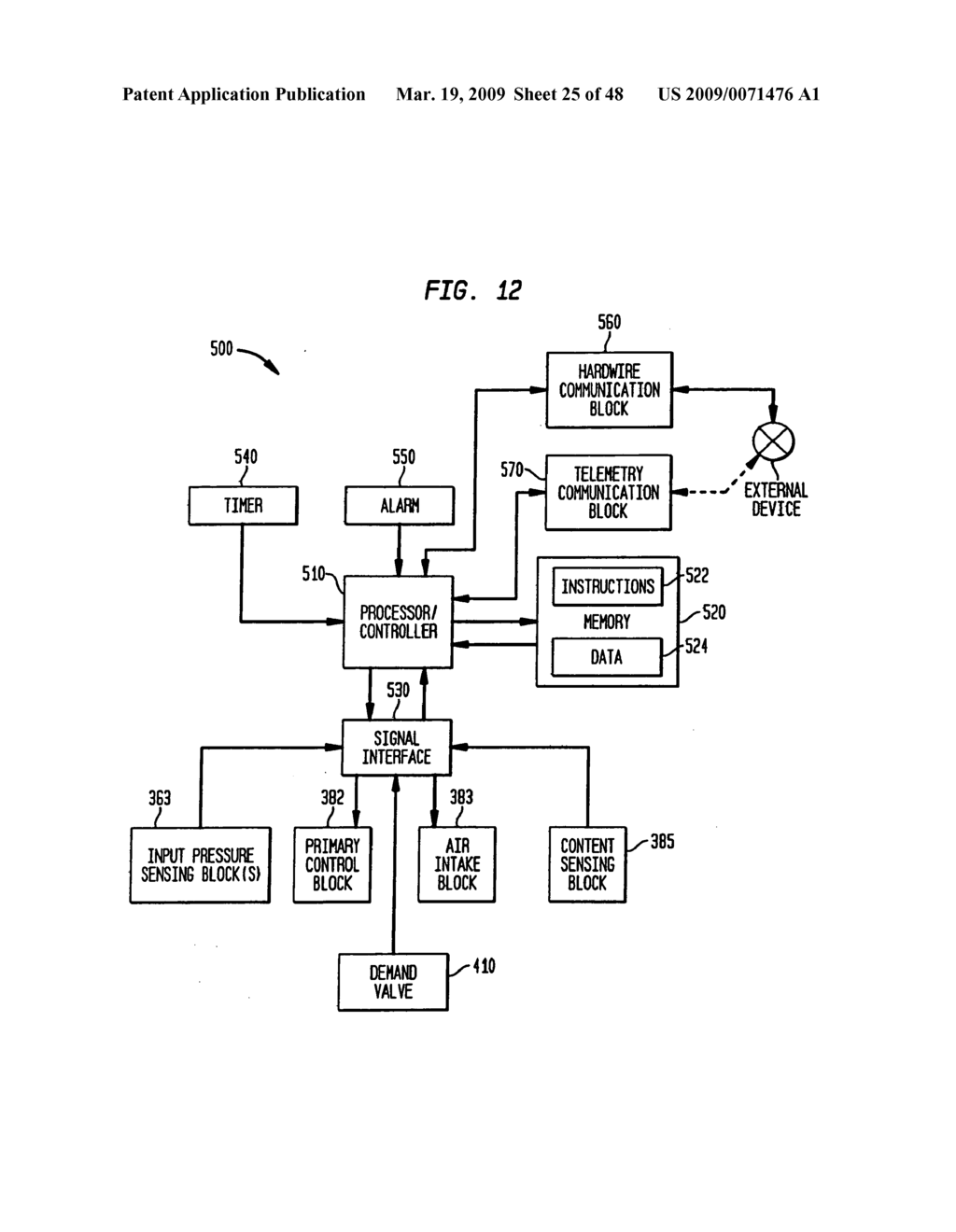 Method and devices for administration of therapeutic gases - diagram, schematic, and image 26