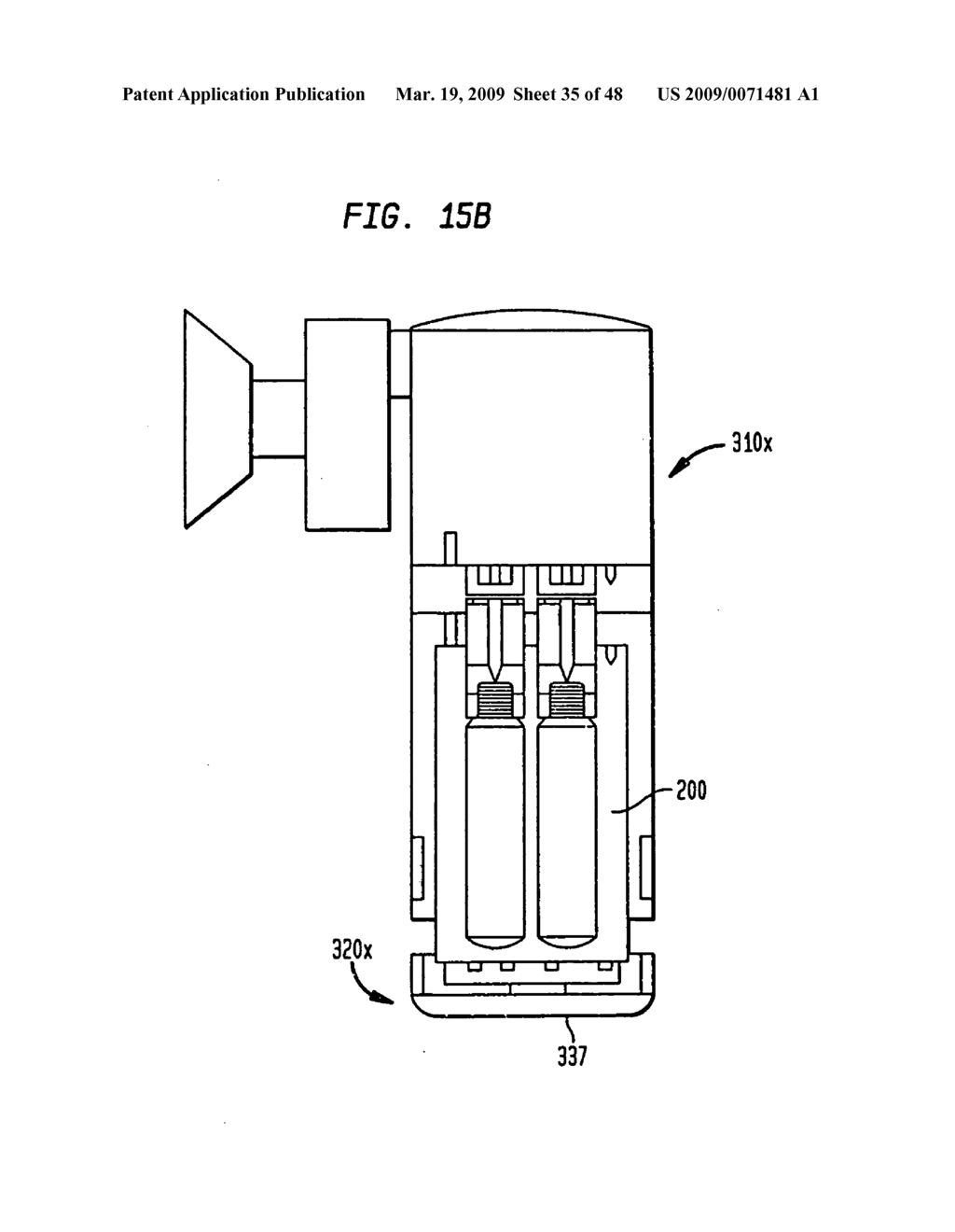 Method and devices for administration of therapeutic gases - diagram, schematic, and image 36