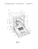 DISHWASHER WITH UTENSIL DRYING diagram and image