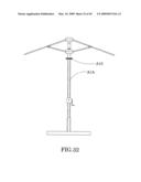 Audio system for outdoor umbrella diagram and image