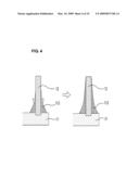 WIRING BOARD WITH COLUMNAR CONDUCTOR AND METHOD OF MAKING SAME diagram and image