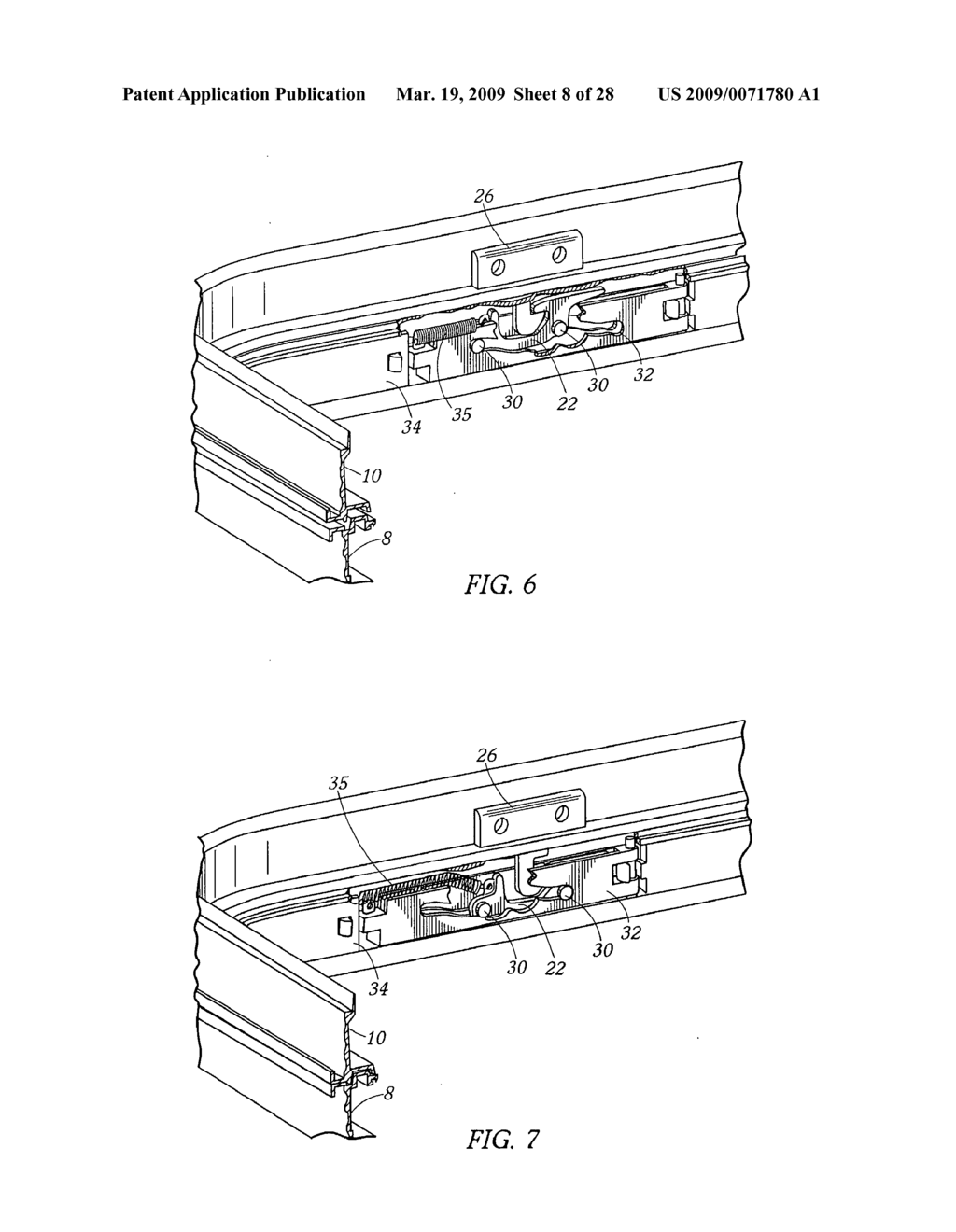 THREE STAGE MULTI-POINT CLOSURE SYSTEM FOR LUGGAGE - diagram, schematic, and image 09