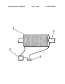 Magnetic field generating device for polarizing fluids and distribution components using the same diagram and image