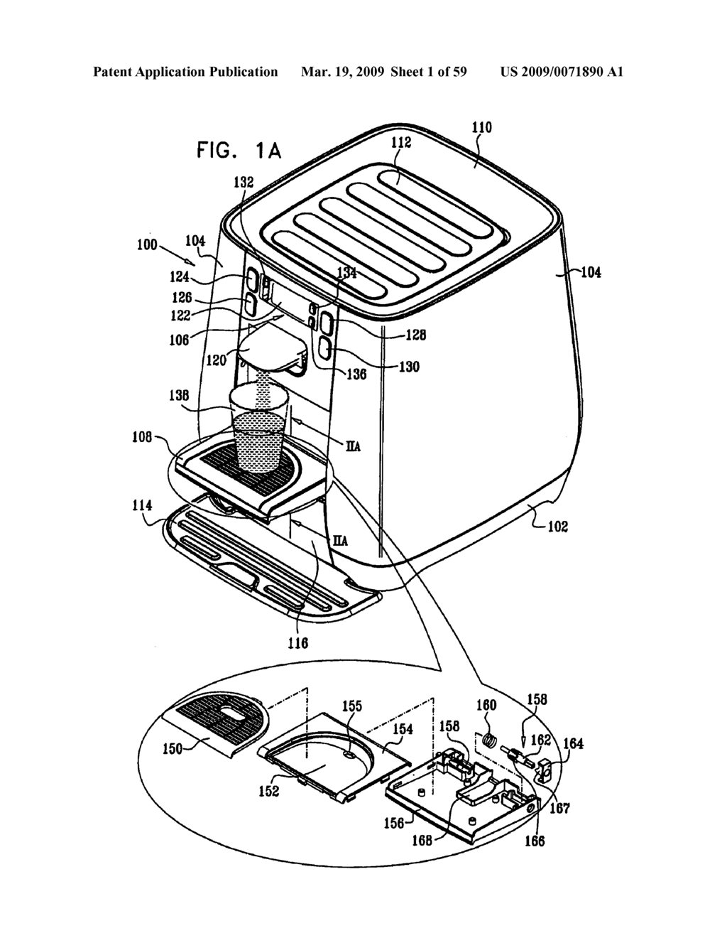 WATER DISPENSER AND FILTER CARTRIDGE FOR USE THEREIN - diagram, schematic, and image 02