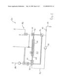 Device and method for the cleaning of lubricant and a lubricant circuit diagram and image