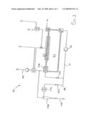 Device and method for the cleaning of lubricant and a lubricant circuit diagram and image