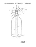 DISPENSING PUMP FOR PRODUCT STORAGE AND DISPENSING CONTAINER AND CONTAINER PROVIDED WITH SUCH A PUMP diagram and image