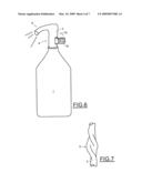 DISPENSING PUMP FOR PRODUCT STORAGE AND DISPENSING CONTAINER AND CONTAINER PROVIDED WITH SUCH A PUMP diagram and image