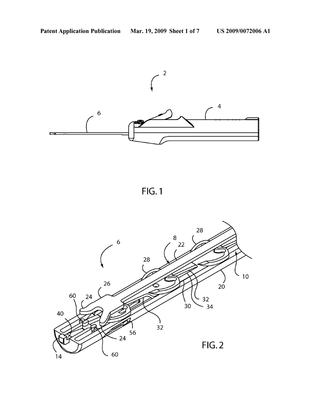 Surgical Stapler With Splaying Mechanism - diagram, schematic, and image 02