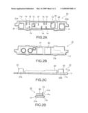 SECONDARY BATTERY PROTECTING MODULE AND LEAD MOUNTING METHOD diagram and image